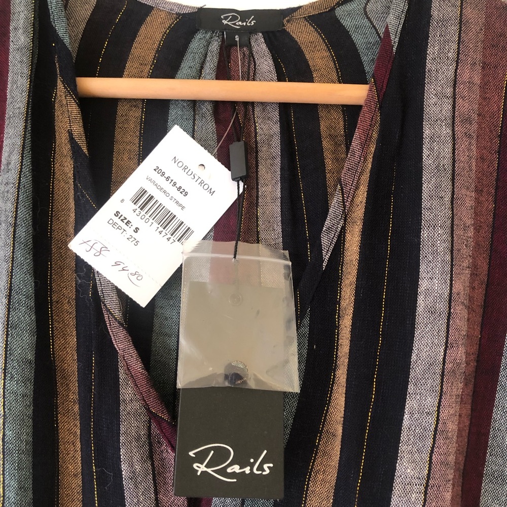 Rails Drawstring Blouse - image 7